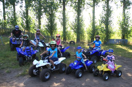 Quad feestje 1,5 uur 4 quads